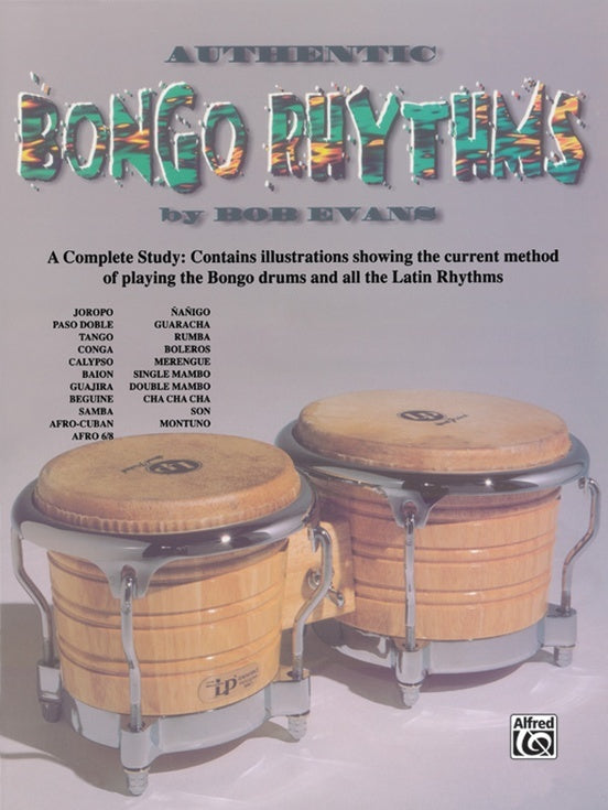 Authentic Bongo Rhythms Percussion Sheet Music