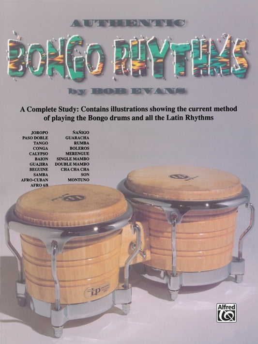 Authentic Bongo Rhythms Percussion Sheet Music