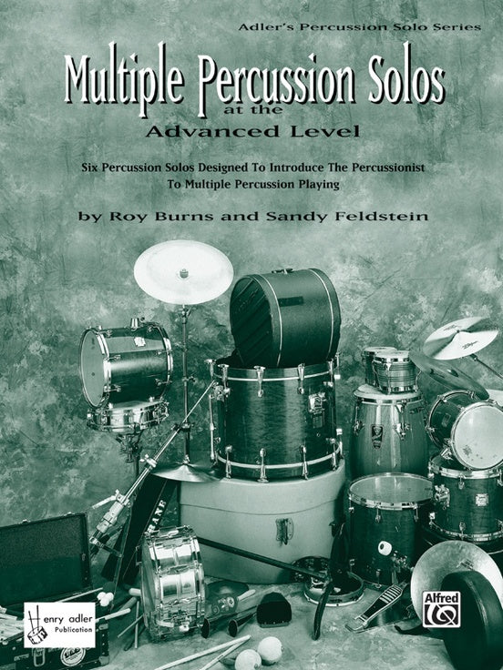 Adlers Multiple Percussion Solos Advanced Sheet Music
