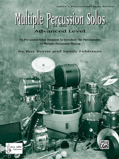 Adlers Multiple Percussion Solos Advanced Sheet Music