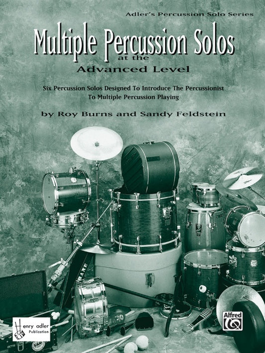 Adlers Multiple Percussion Solos Advanced Sheet Music