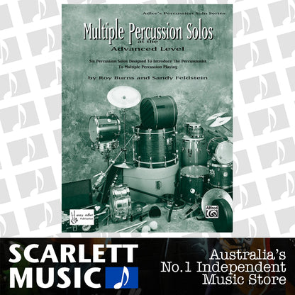 Adlers Multiple Percussion Solos Advanced Sheet Music — view 2