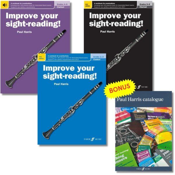 Improve Your Sight-Reading Clarinet Teacher Pack by Paul Harris