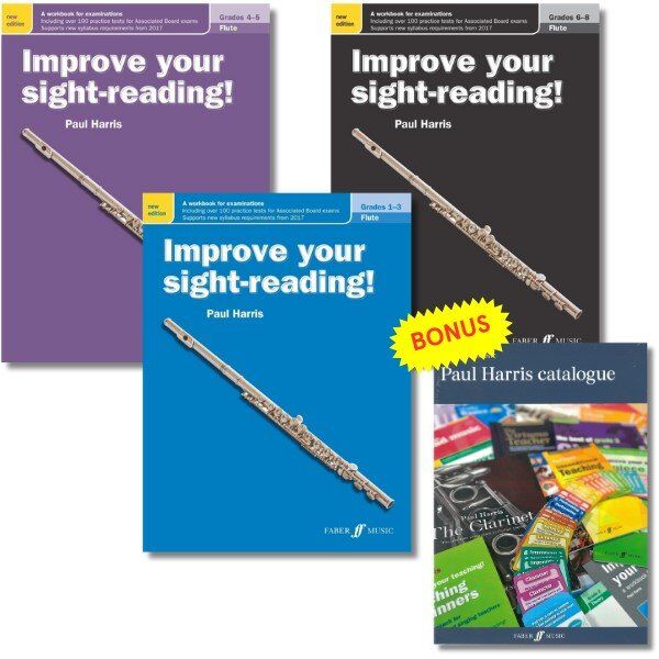 Improve Your Sight-Reading Flute Teacher Pack by Paul Harris