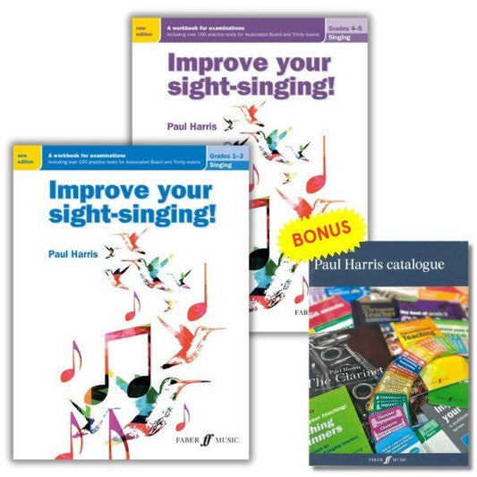 Improve Your Sight-Singing Teacher Pack by Paul Harris - Vocal Method for Grades 1-5