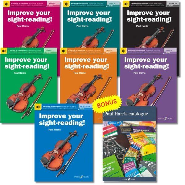 Improve Your Sight-Reading Violin Teacher Pack by Paul Harris