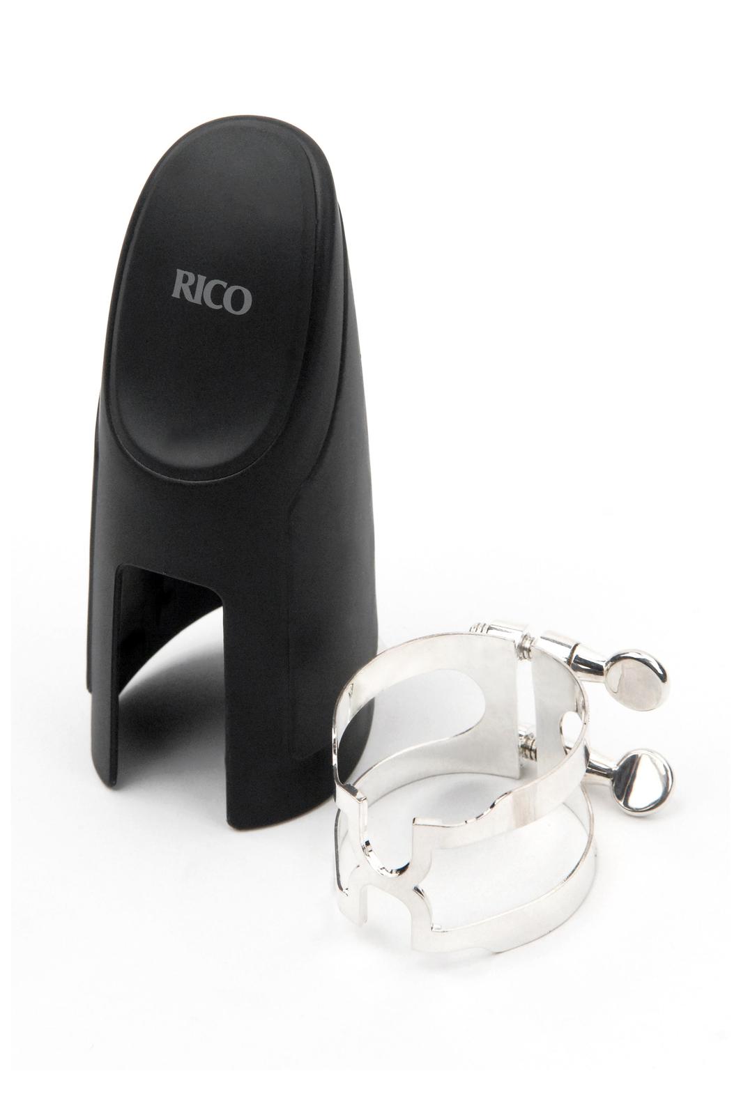 H-Ligature & Cap, Bass Clarinet for Selmer-style Mouthpieces, Silver-plated
