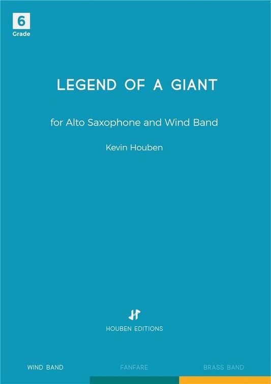 Legend Of A Giant Alto Sax/CB6 Full Score