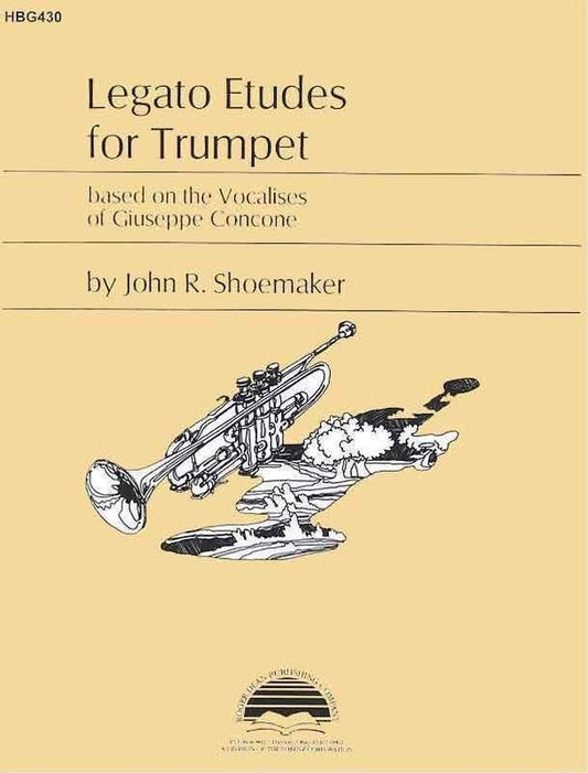 Legato Etudes for Trumpet Based on Vocalises of Concone by John Shoemaker