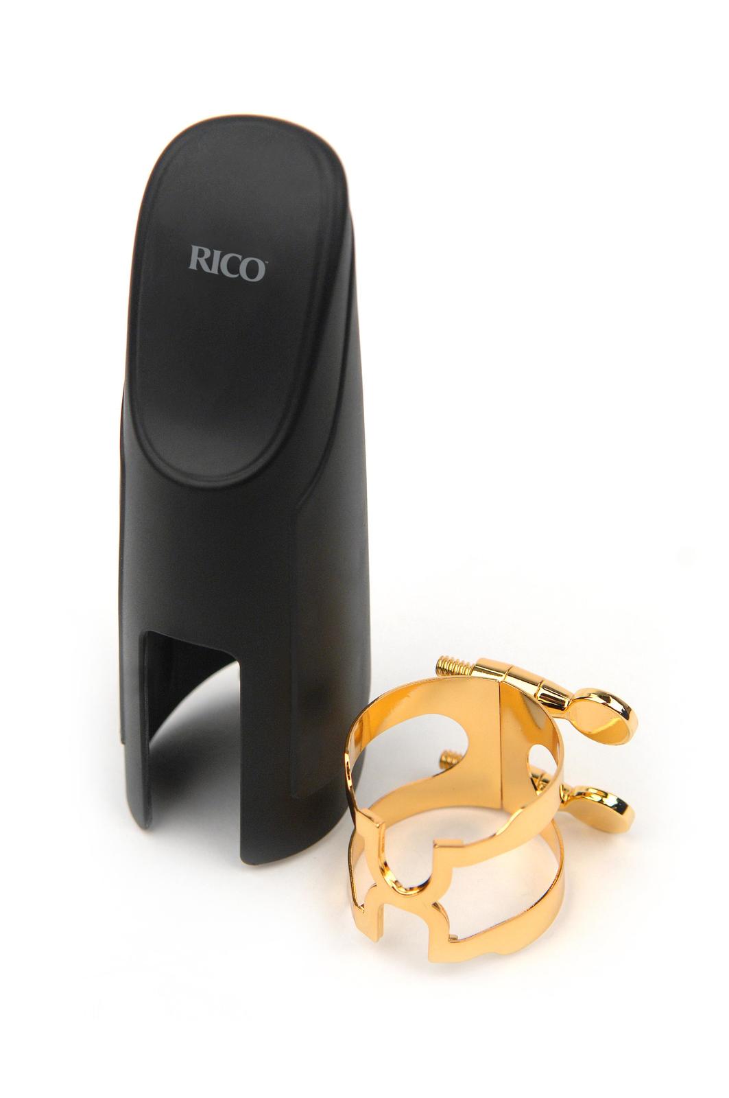 H-Ligature & Cap, Baritone Sax, Gold-plated (fits Graftonite mouthpieces)