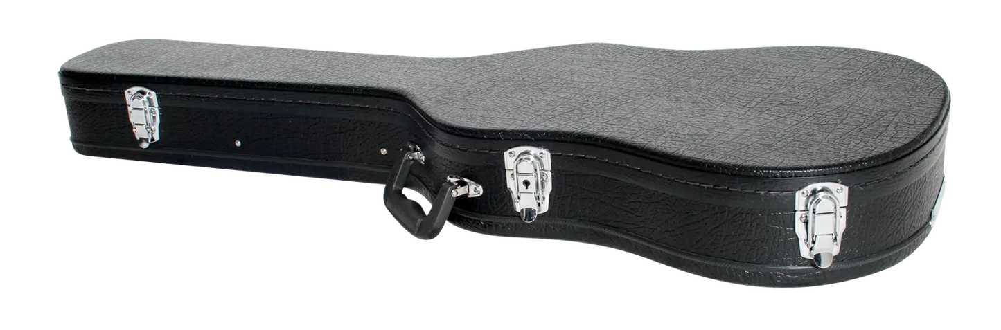 V-Case HC1007 LP Style Shaped Electric Guitar Case Black Vinyl