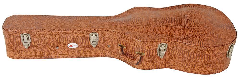 Xtreme HC3003 Brown Acoustic Guitar Hardcase Dreadnought Case HC-3003BR