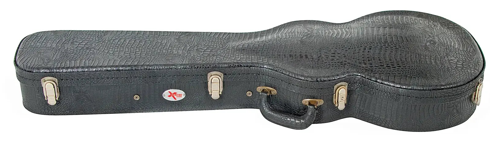 Xtreme HC3007 Electric Guitar Case for Les Paul - Black Croc Vinyl