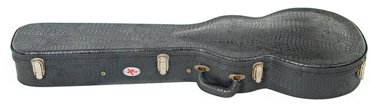 Xtreme HC3007 Electric Guitar Case for Les Paul - Black Croc Vinyl