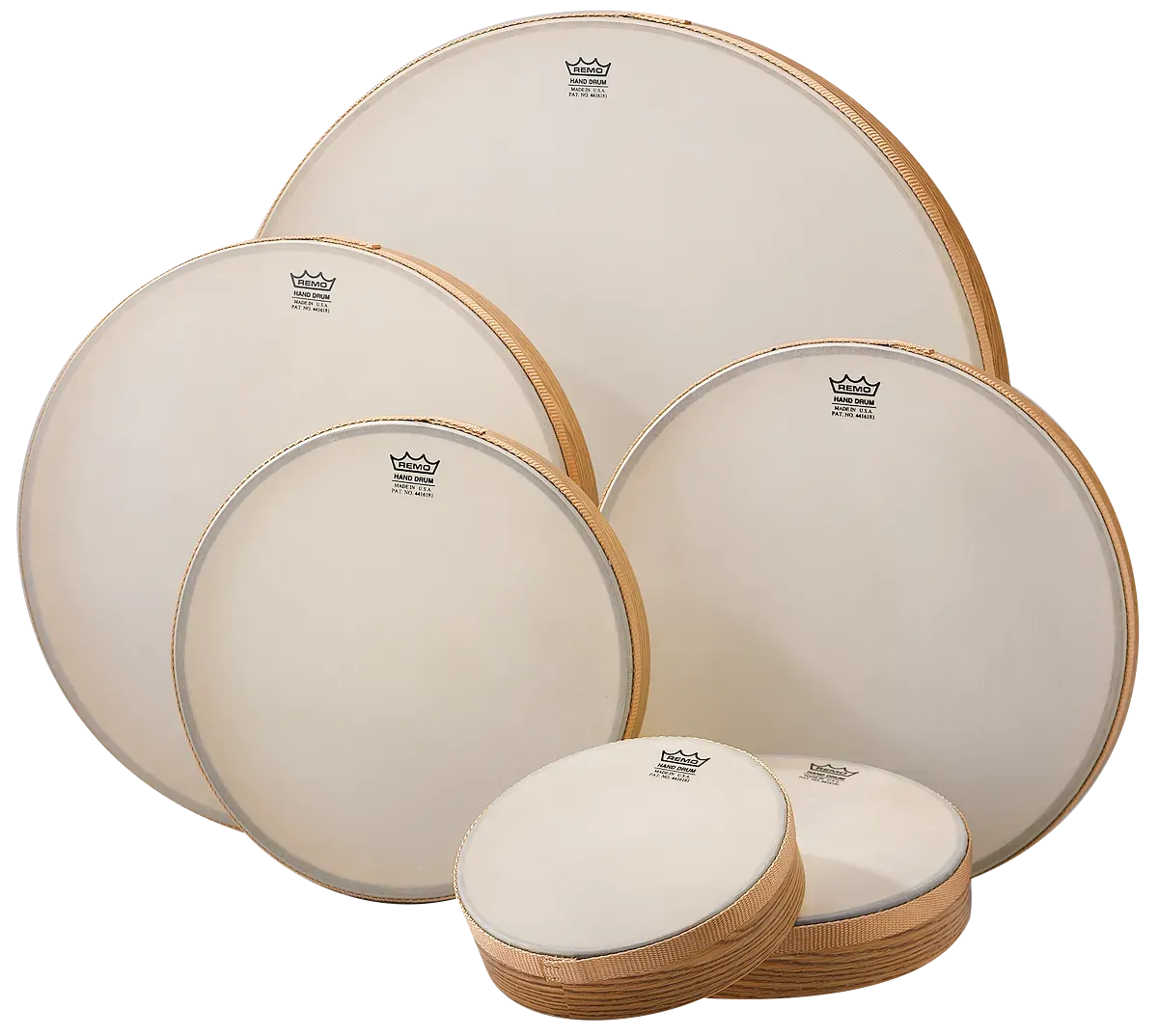 Remo Renaissance Frame Drums Set - 12, 14, 16 & 22 Inch — view 2