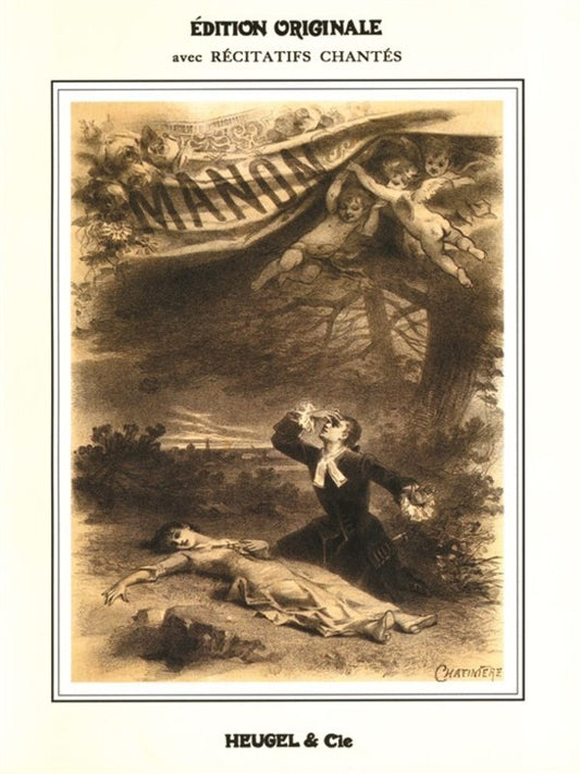 Massenet - Manon Vocal Score French