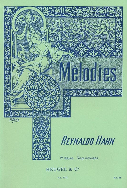 Hahn - Melodies Vol 1 Medium Voice/Piano (Softcover Book)