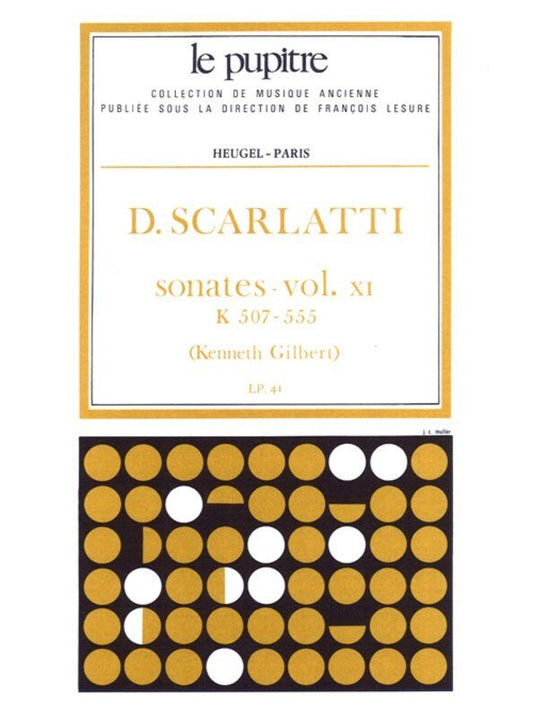 Scarlatti - Sonatas Vol 11 K 507-555, Piano, Heugel & Cie, Le Pupitre Series