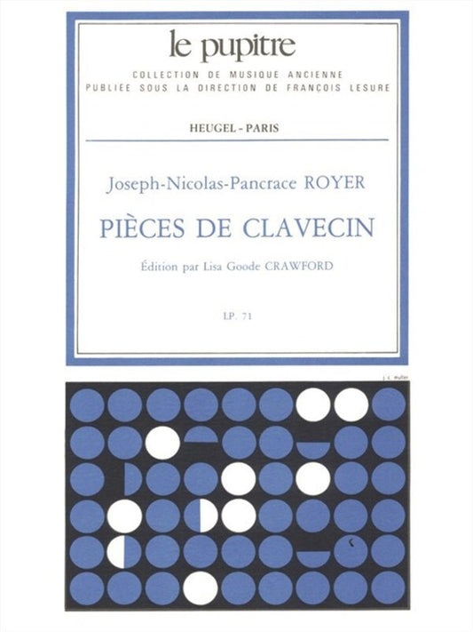 Royer - Pieces De Clavecin (Softcover Book)