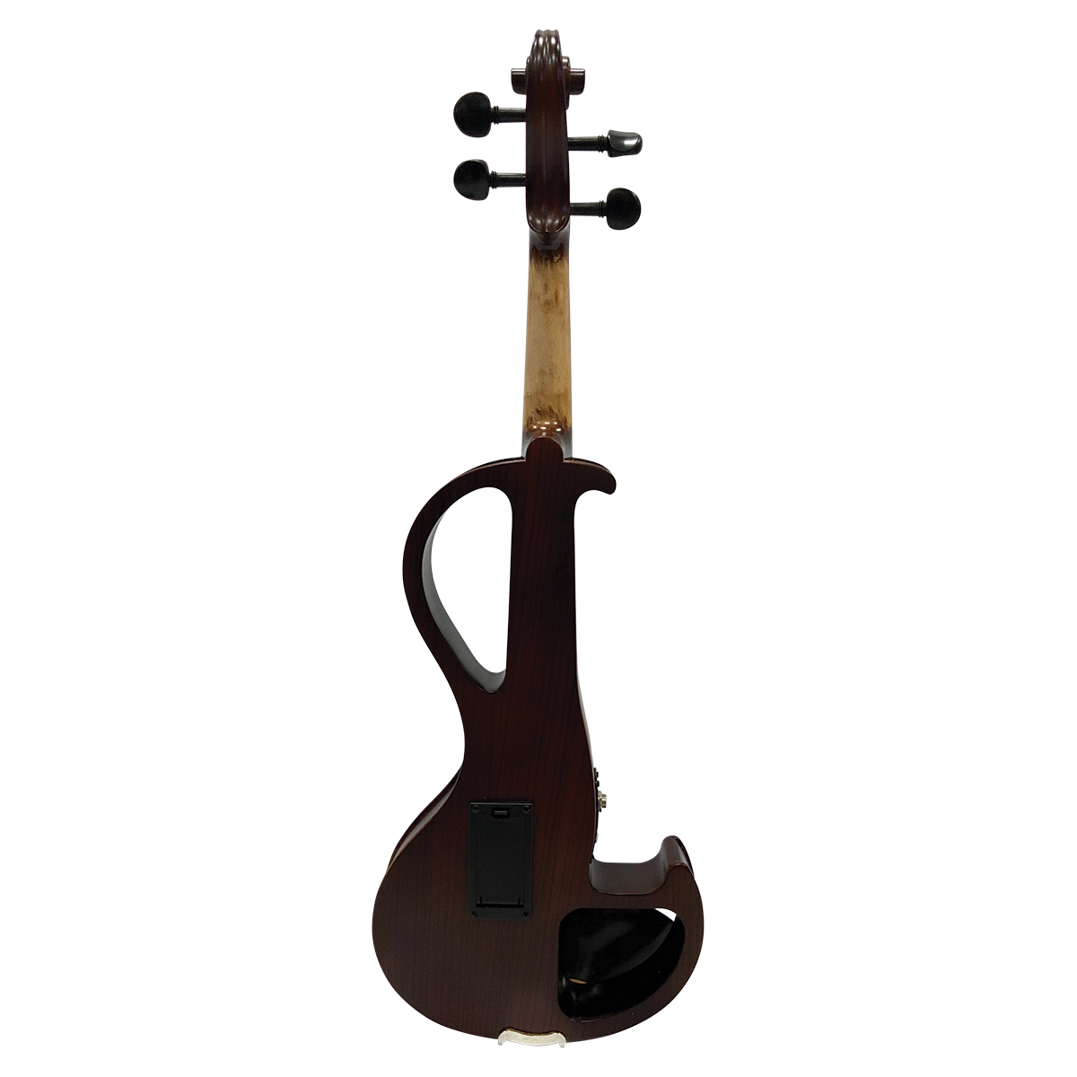 Hidersine HEV3 4/4 Zebrawood Electric Violin Outfit with Bow and Case — view 3