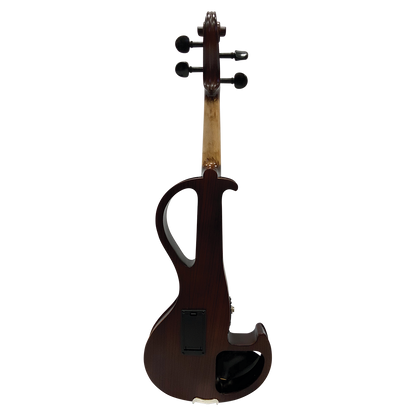 Hidersine HEV3 4/4 Zebrawood Electric Violin Outfit with Bow and Case — view 3