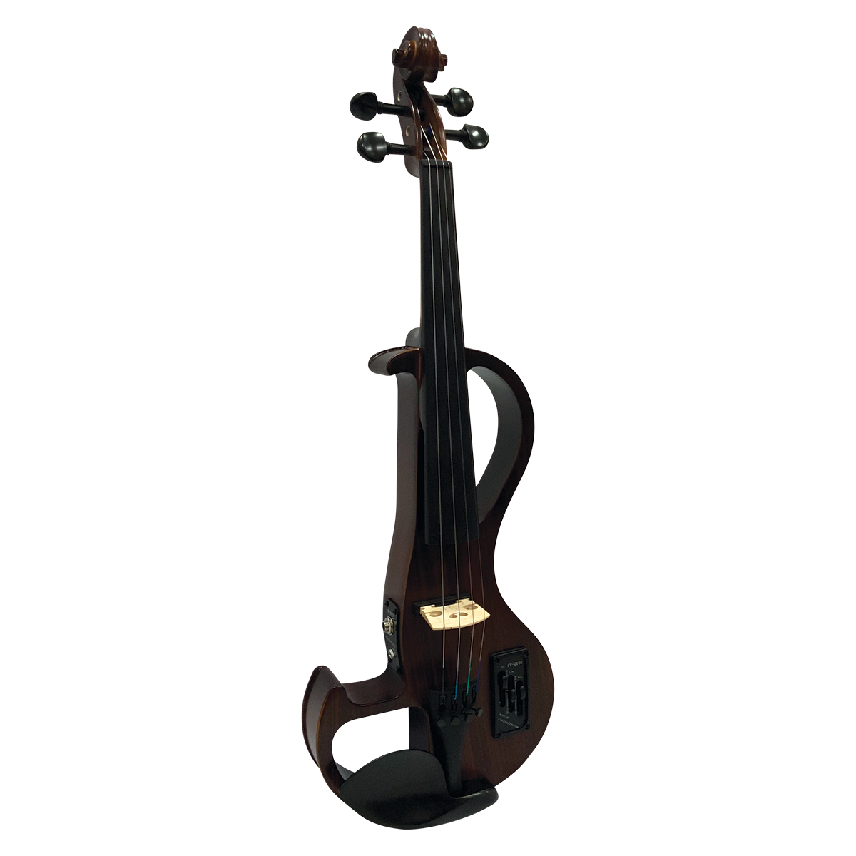 Hidersine HEV3 4/4 Zebrawood Electric Violin Outfit with Bow and Case