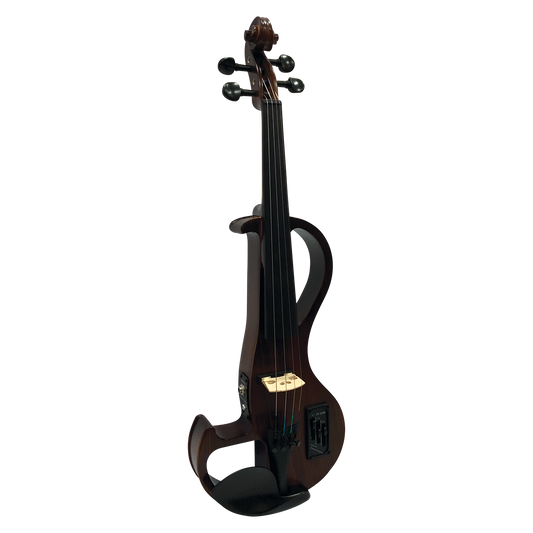 Hidersine HEV3 4/4 Zebrawood Electric Violin Outfit with Bow and Case