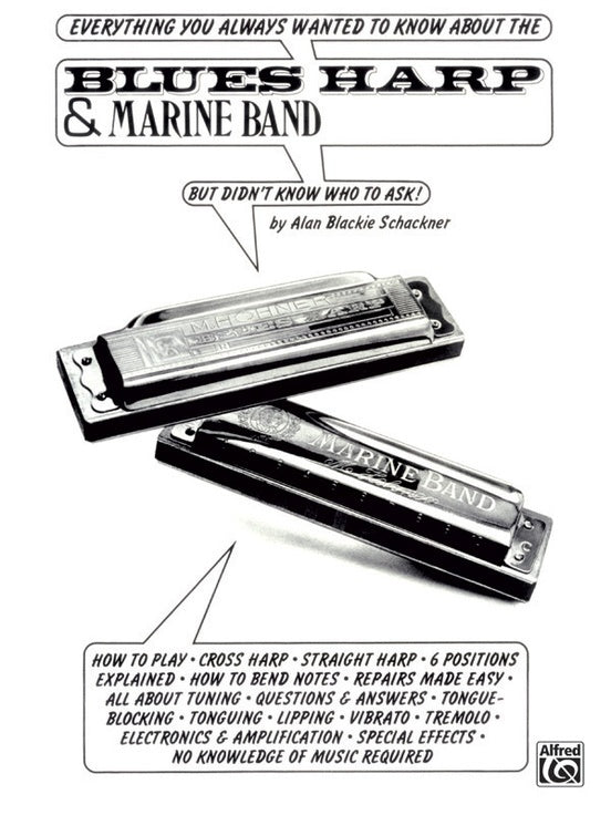 Blues Harp and Marine Band Harmonica