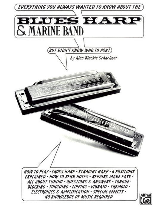 Blues Harp and Marine Band Harmonica