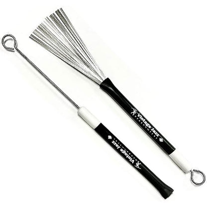 Headhunters Vintage Jazz Fully Retractable Wire Drum Brushes - 1 Pair — view 2