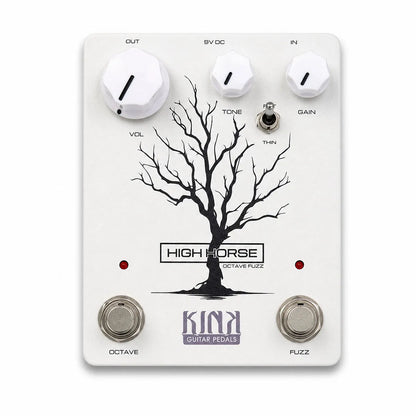 Kink High Horse Fuzz Pedal Barebones Model [HIGHHORSE-BB] - Based on Foxx Tone Machine, 1590BB2 Enclosure, 9V Power Supply Required