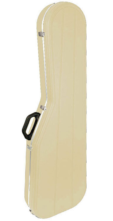 Hiscox Pro II Series Electric Bass Guitar Case in Ivory