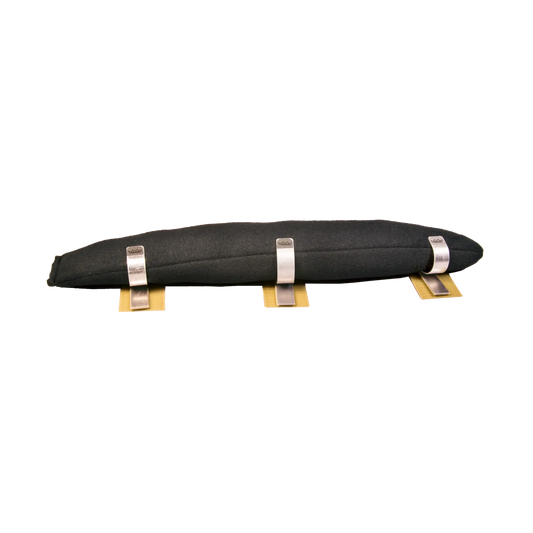 Remo 20 Inch Bass Drum Muffler Strip Pack - Black