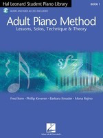 HLSPL Adult Piano Method Book 1 by Hal Leonard HL00298079