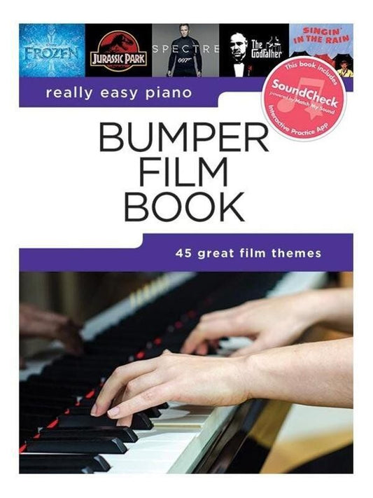 Really Easy Piano Bumper Film Book - 45 Themes for Grades 1-3 with Tips & eBook