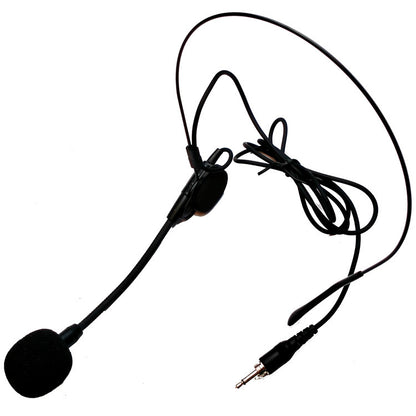 Mascot HM26 Electret Condenser Headset Microphone, Low Impedance, Uni-directional, 100-16000Hz, 3.5mm Connector, Lightweight Design