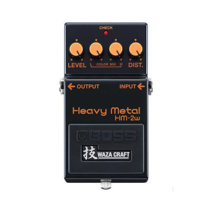 BOSS HM-2W WAZA CRAFT Heavy Metal Distortion Pedal - Classic Vintage Tone, Compact Design, Enhanced Features — view 4