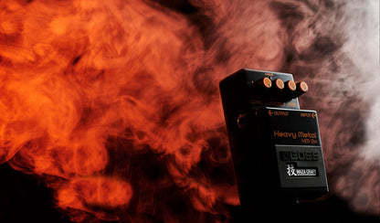 BOSS HM-2W WAZA CRAFT Heavy Metal Distortion Pedal - Classic Vintage Tone, Compact Design, Enhanced Features — view 3