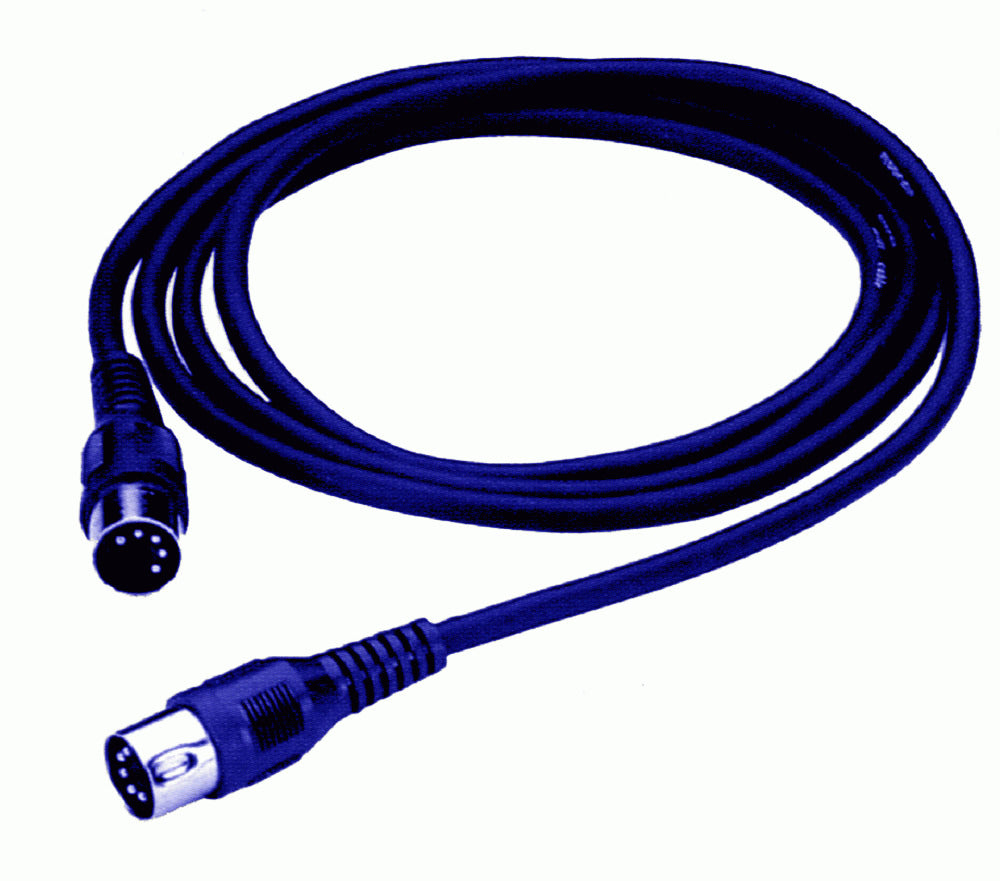 UXL 3 Meter Midi Cable - Blue Clr