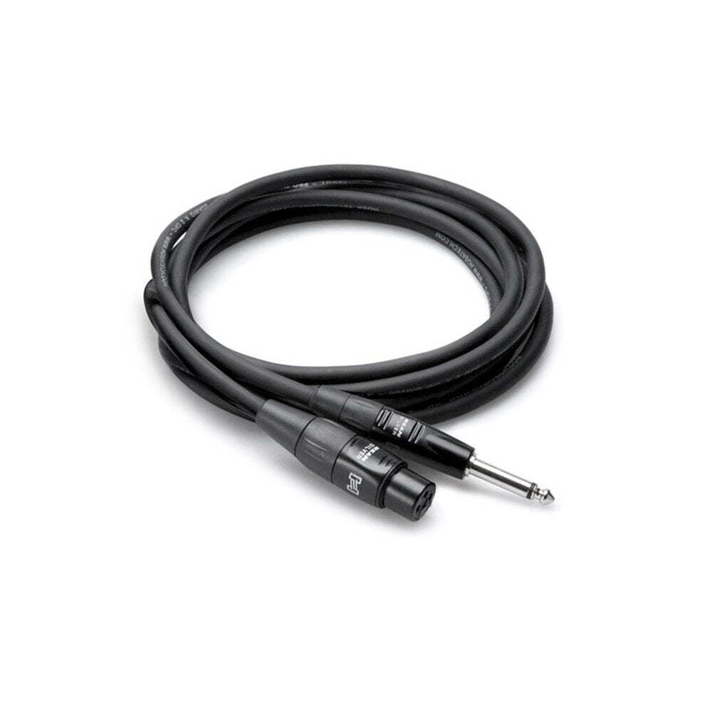 HOSA Pro HMIC-HZ - REAN XLR3F to 1/4 in TS