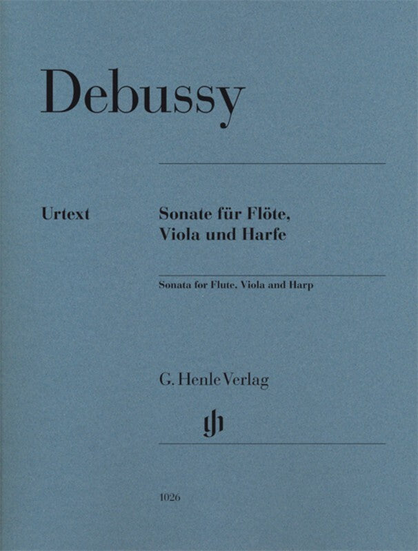 Sonata Flute Viola Harp Score/Parts Urtext (Music Score/Parts) Book