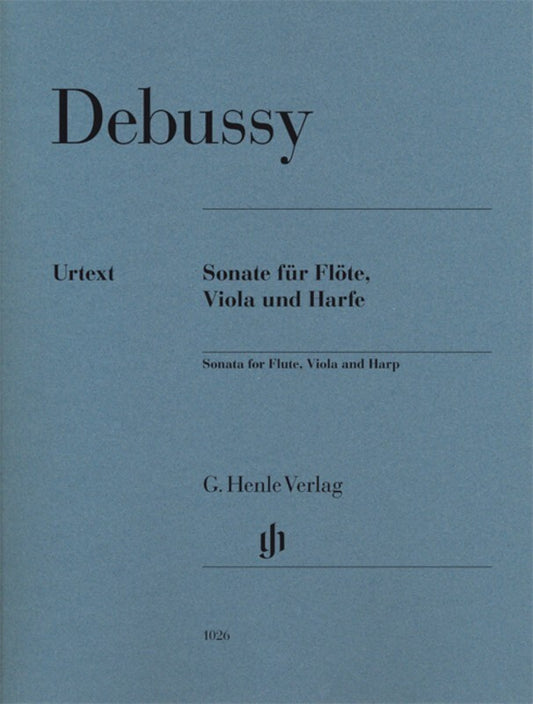 Sonata Flute Viola Harp Score/Parts Urtext (Music Score/Parts) Book