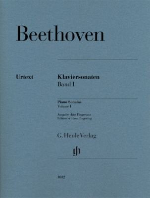 Beethoven: Piano Sonatas, Vol. 1 — Without Fingering (G. Henle Verlag)