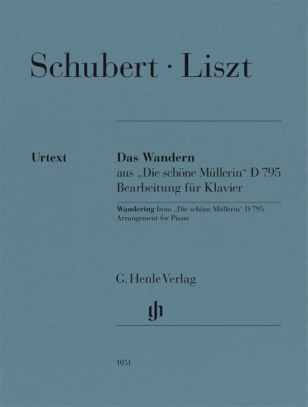 Wandering from Die Schone Mullerin D 795 Piano Arrangement by Liszt