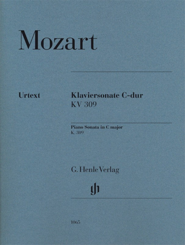 Sonata In C Maj K 309 Piano (Softcover Book)