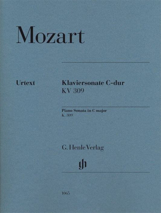Sonata In C Maj K 309 Piano (Softcover Book)