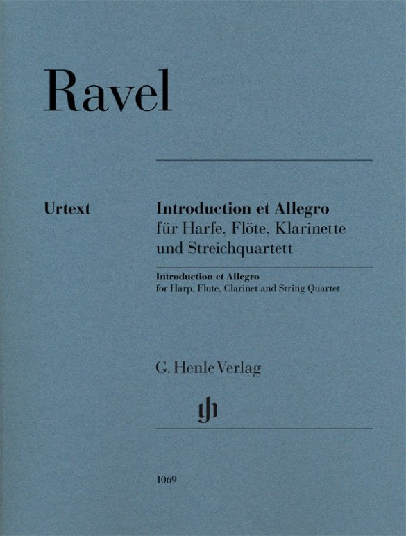 Ravel: Introduction et Allegro — Harp, Flute, Clarinet & String Quartet (G. Henle Verlag)