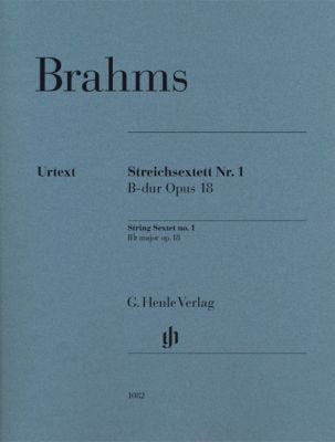 Brahms: String Sextet No. 1 in B-flat Major, Op. 18 — Parts (G. Henle Verlag)
