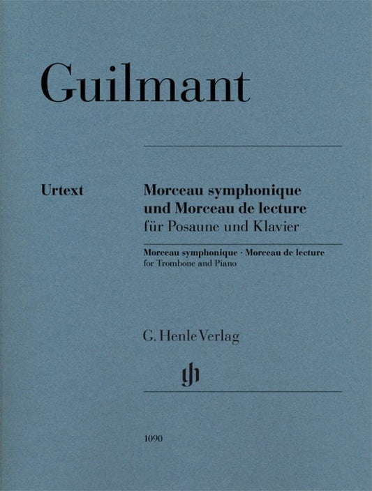 Guilmant: Morceau Symphonique & Morceau de Lecture — Trombone & Piano (G. Henle Verlag)