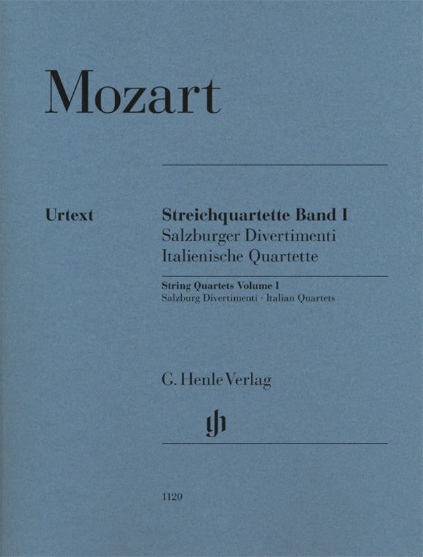 Mozart - String Quartets Vol 1 Parts